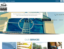 Tablet Screenshot of fineshine.net